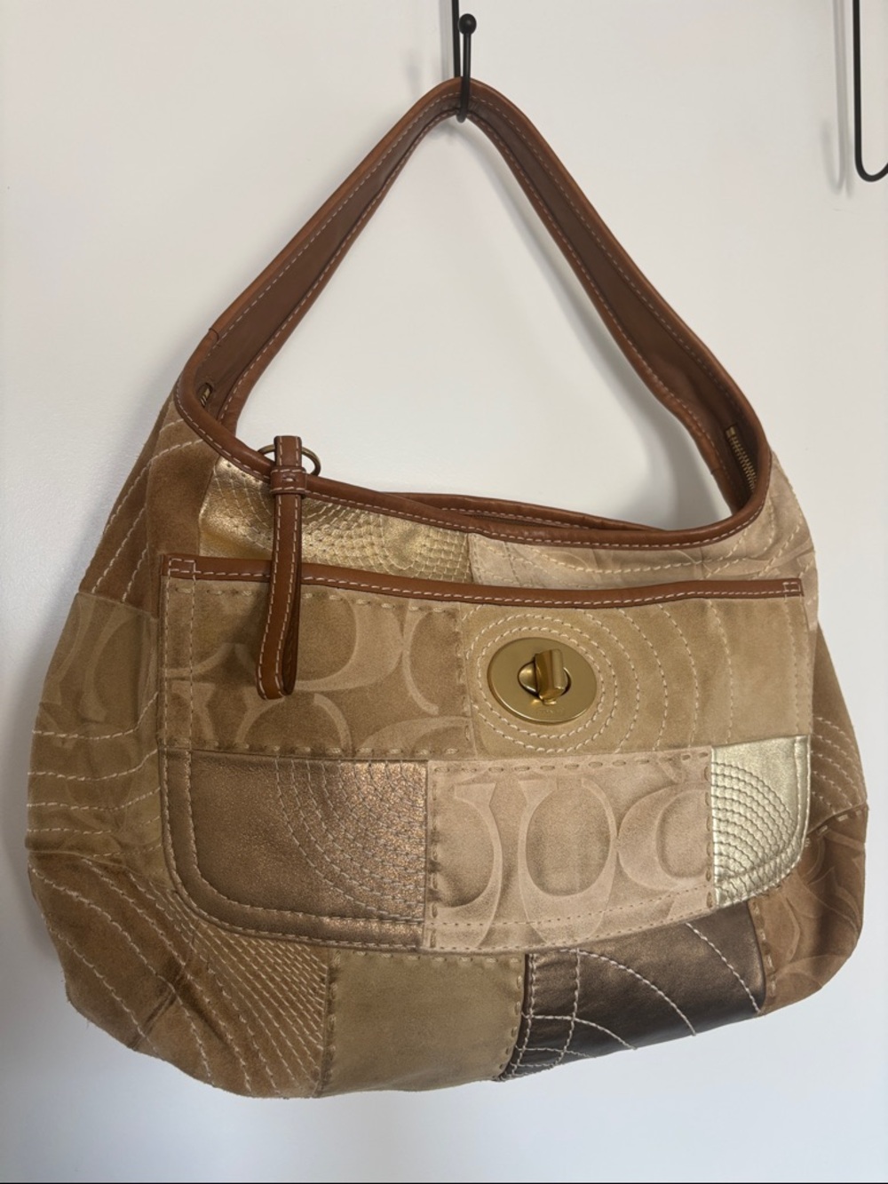 Coach Patchwork Hobo style Shoulder